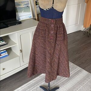 Vintage 1970s/1980s Cacharel Tweed Skirt